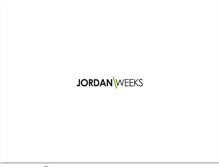 Tablet Screenshot of jordanweeks.com